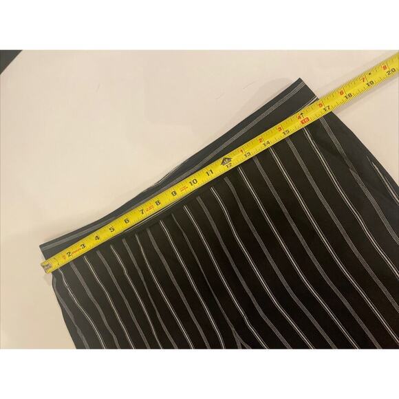 Ralph Lauren Collection Purple Label Pinstripe Wool Pants 12 Straight Leg Runway - Picture 12 of 16